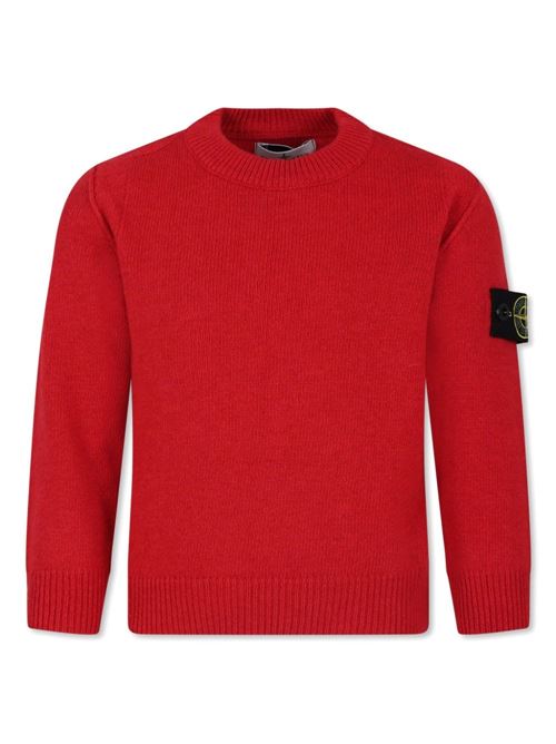 Maglia bambino rossa STONE ISLAND KIDS | 8116502Z1V0010